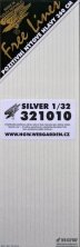 1/32 Rivets  single line SILVER (360 cm, 1/2 A5)