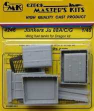 1/48 Junkers Ju 88A/C/G Wing fuel tanks (DRAG)