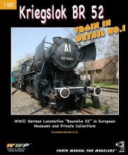 BR-52 German WWII Locomotive in detail