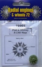 1/72 Pratt&Whitney R-1340 Wasp (Radial Engine)