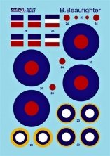 1/72 Decals Bristol Beaufighter IF&VIF Part IV.