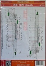 1/72 MiG-21MF (stencils)