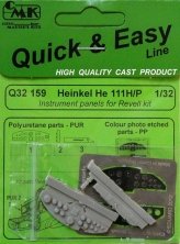 1/32 Heinkel He 111H/P  Instrument panels (REV)