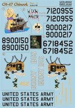 1/48 CH-47 Chinook (decals incl. stencils) Part 1