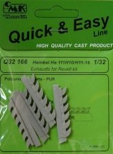1/32 Heinkel He 111H10/H11-16  Exhausts (REV)