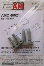 1/48 BETAB-500 Concrete -Piercing Bomb (2 pcs.)