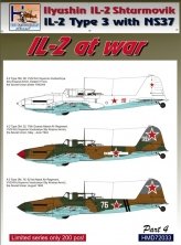 1/72 Decals IL-2 At War Part 4 (IL-2 T.3 w/ NS37)