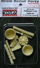 1/72 Polikarpov I-153 Engine set (HEL/SMER/AMOD)