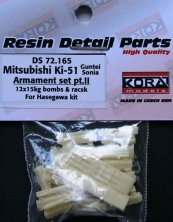 1/72 Mitsubishi Ki-51 Guntei/Sonia  Armament II.