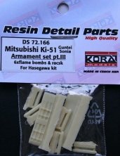 1/72 Mitsubishi Ki-51 Guntei/Sonia  Armament III.
