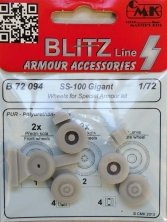 1/72 SS-100 Gigant  wheels set (SP.ARMOUR)