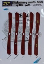 1/48 Decals British producer propeller labels I.