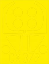 Mask 1/72 Harrier GR.3 (AIRF)