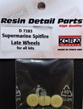 1/72 Wheels for Supermarine Spitfire Late