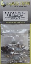1/350 USS Indianapolis 1945  Armament set (TRUMP)