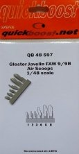 1/48 Gloster Javelin FAW 9/9R air scoop (AIRF)