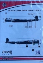 1/48 He 219 A-2 W.Nr. 290070, G9+CH, 1./NJG1