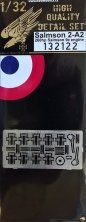 1/32 Salmson 2-A2 260hp 9z Engine  detail PE set