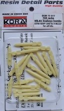 1/72 TER racks Mk.82 Snakeye bombs (EXTRA HEAVY)