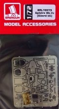 1/72 Spitfire Mk.Vc  PE set (SWORD)