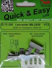 1/72 Lancaster Mk.I/II/III  seats (HAS/AIRF)