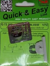 1/72 Lancaster Mk.I/II/III instr.panel (HAS/AIRF)