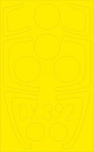 Mask 1/72 Su-27SM Flanker B  (ZVE 7295)