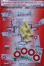 1/72 Decals DH.82 Typ IS Danish Army AF on skis