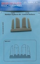1/72 Hawker Typhoon IB control surfaces (AIRF)