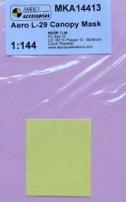1/144 Aero L-29 Canopy Mask