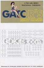 1/72 US WWII National Insignia