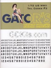 1/72 US WWII Tail Codes part 3