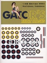 1/48 British WWII National Insignia