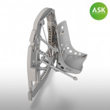 1/32 Mitsubishi A6M Zero detail set Bulkhead with seat in Bottom