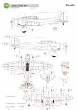 1/32 Aichi D3A1 Val Stencils Imperial Japanese Army Air Service