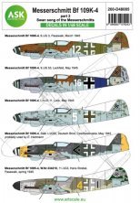 Art Scale Bf-109K-4 Part 2 Decals 1/48