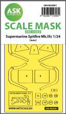 1/24 Supermarine Spitfire Mk.IXc one-sided masks