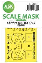 1/32 Supermarine Spitfire Mk.IXc one-sided fit mask