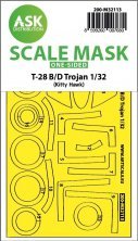 1/32 T-28-B/D Trojan one-sided express fit mask for Kitty Hawk