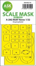1/32 A-20G Raaf Havoc mask outside for HK Models