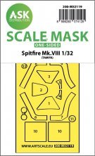 1/32 Supermarine Spitfire Mk.VIII mask for Tamiya