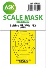 1/32 Supermarine Spitfire Mk.XVIe mask for Tamiya.