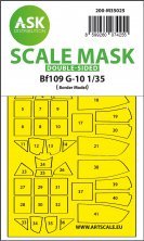 1/35 Messerschmitt Bf-109G-10 mask for Border Model