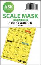 1/48 North-American F-86F-40 Sabre mask