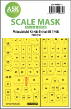 1/48 Mitsubishi Ki-46 Shitei III mask