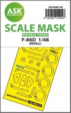 1/48 North-American F-86D double-sided express fit mask