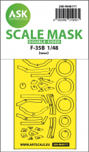 1/48 F-35B double-sided express fit mask for Italeri