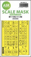 1/48 Bf-110G-4 double-sided express fit masks for Eduard