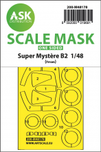 1/48 Dassault Super Mystere B2 one-sided express mask