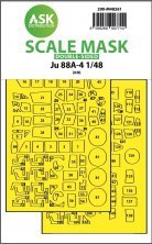 1/48 Ju 88A-4 double-sided express fit mask for Icm